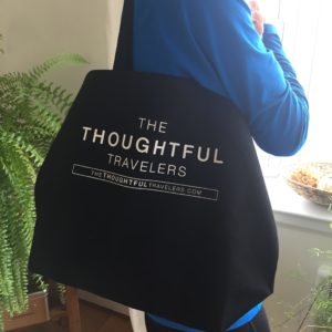 The Thoughtful Travelers Jumbo Tote Bag