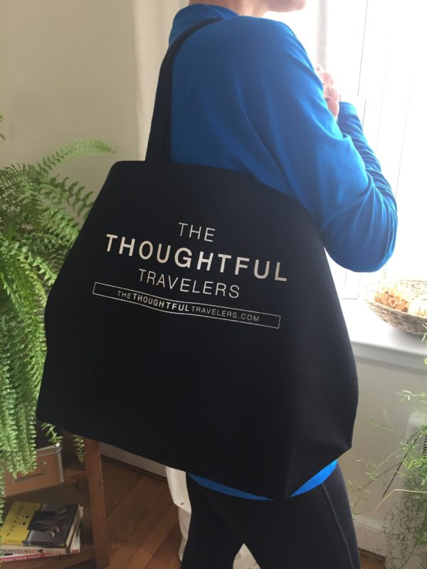 The Thoughtful Travelers Jumbo Tote Bag